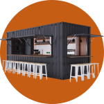 Bar/cafetería contenedores